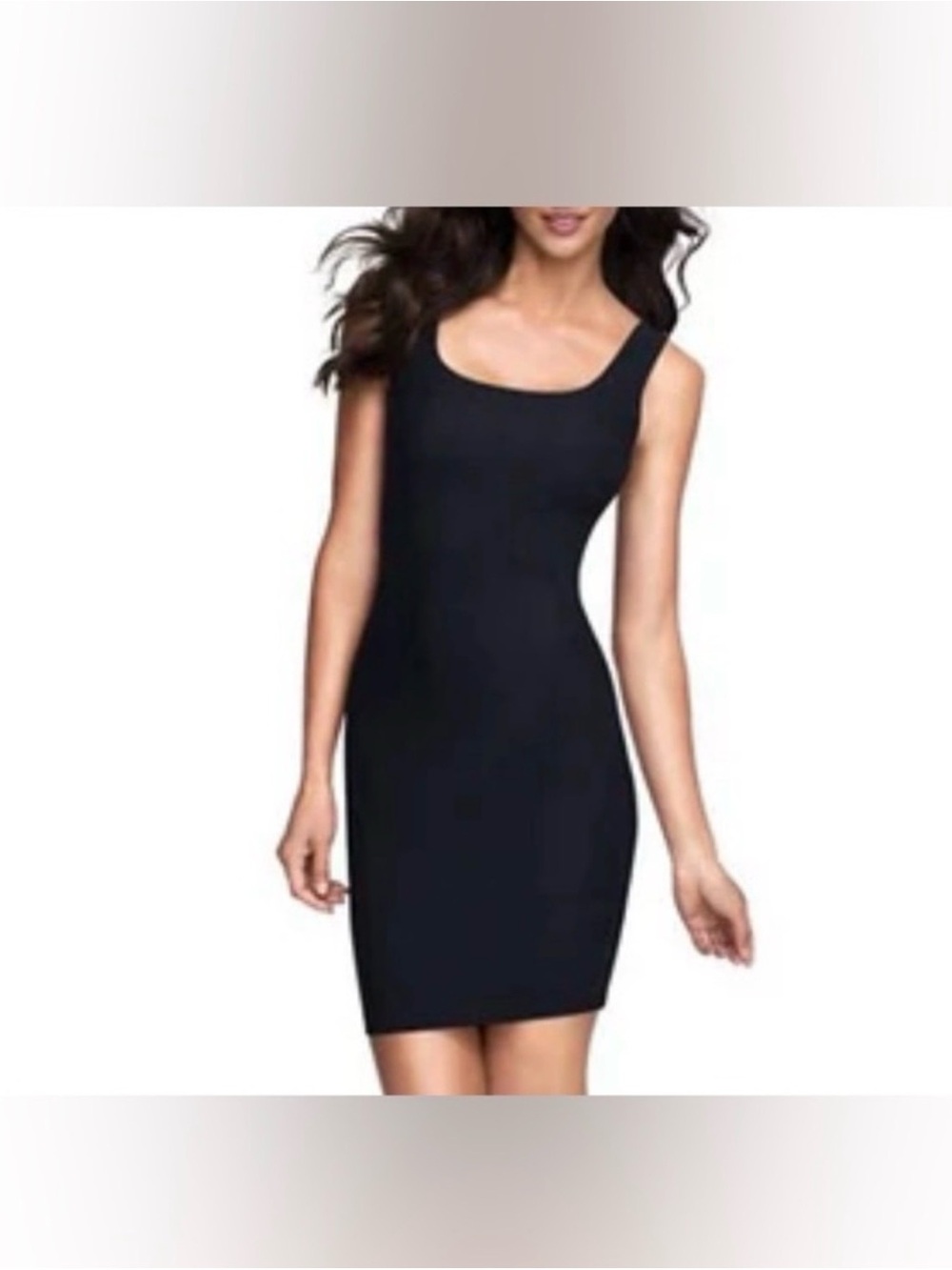 Maidenform Flexees 83031 XL Black Firm Control Shapewear Full Slip Smoothing - Picture 2 of 7